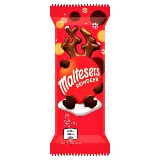 Maltesers Reindeer Chocolate Christmas Treat 29g - Happy Candy UK LTD