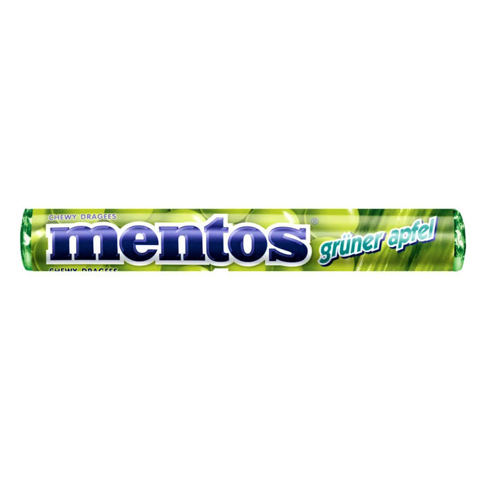 Mentos Green Apple (HOLLAND) 37.5g - Happy Candy UK LTD