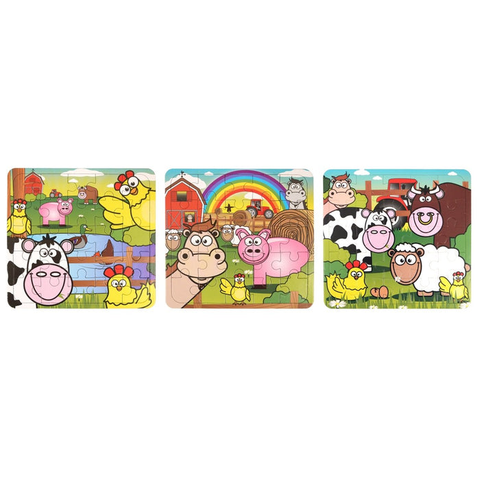 Mini Farm Animals Jigsaw Puzzle - Happy Candy UK LTD