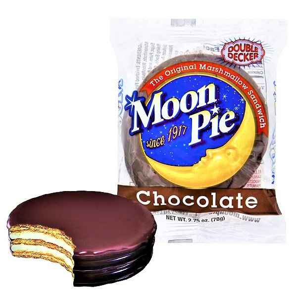 Moon Pie Chocolate Double Decker (USA) 78g Happy Candy UK LTD