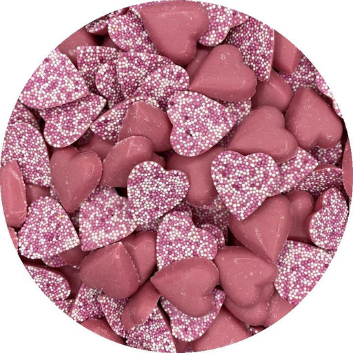 Pink Choc Hearts - Happy Candy UK LTD