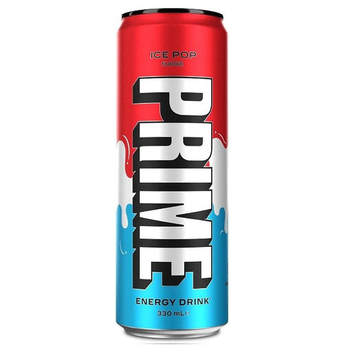 PRIME Energy Ice Pop Drink Can 330ml - Happy Candy UK LTD