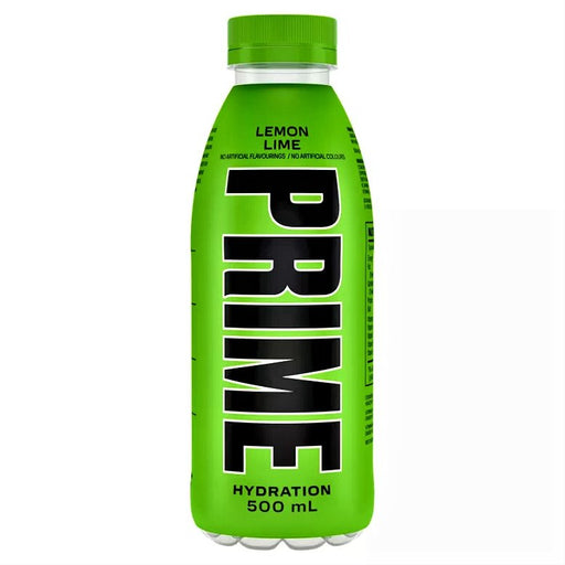 Prime Hydration Lemon Lime Drink 500ml - Happy Candy UK LTD