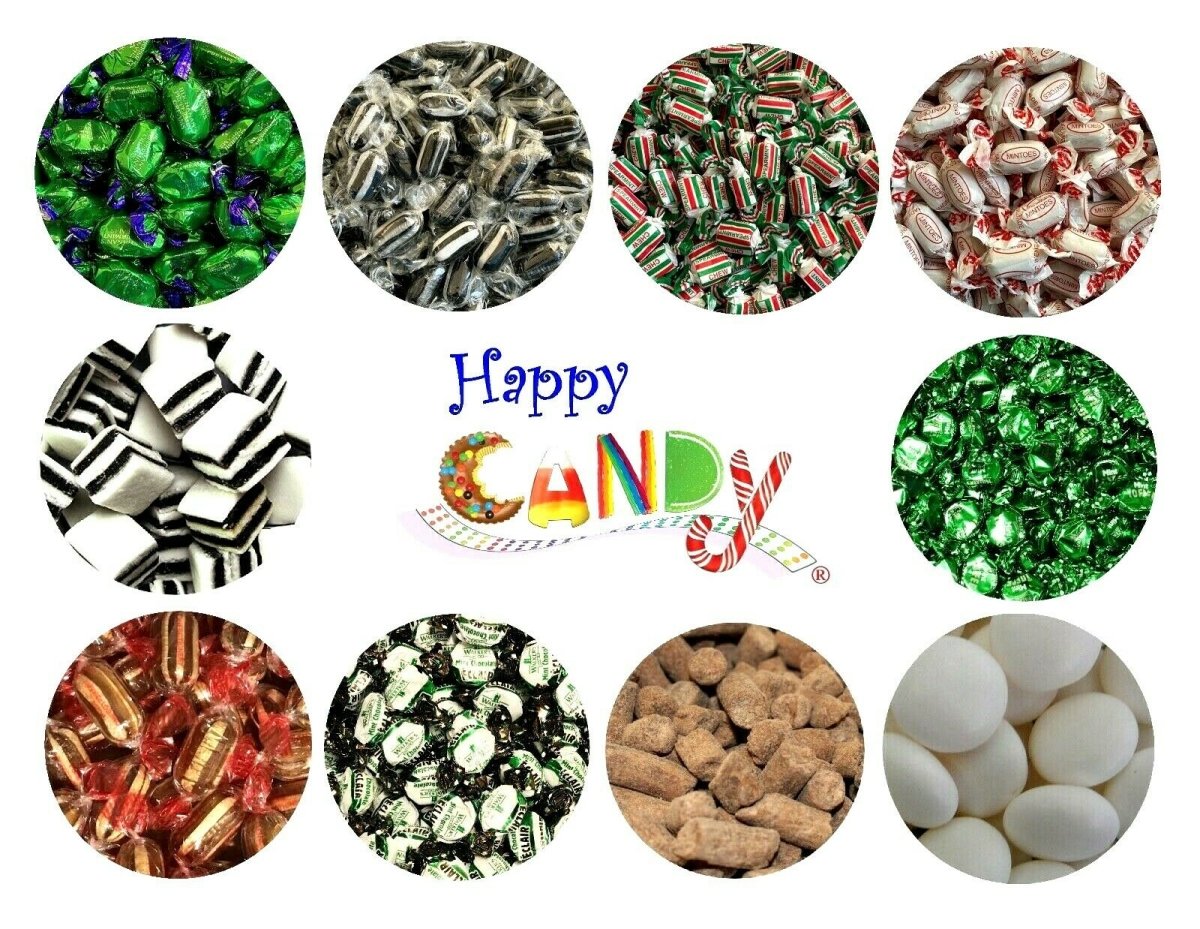 Random Mix of Mint Flavoured Confectionery — Happy Candy UK LTD