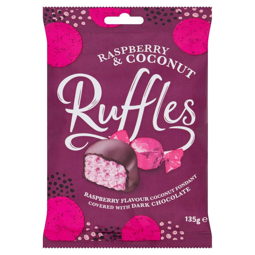 Raspberry Ruffles Bag 135g Formally Jameson's - Happy Candy UK LTD
