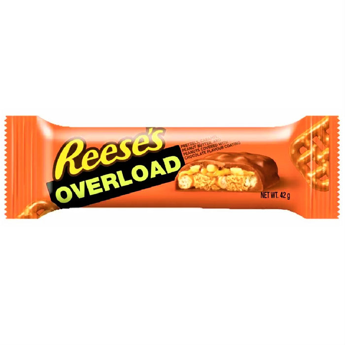 Reese’s Overload Chocolate Bar 42g - Happy Candy UK LTD
