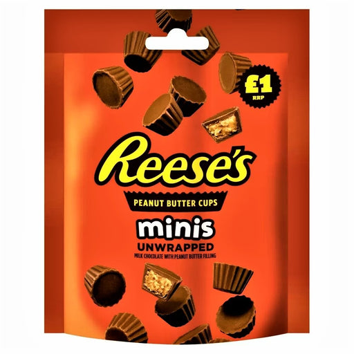 Reese's Peanut Butter Cups Minis Bag 68g - Happy Candy UK LTD