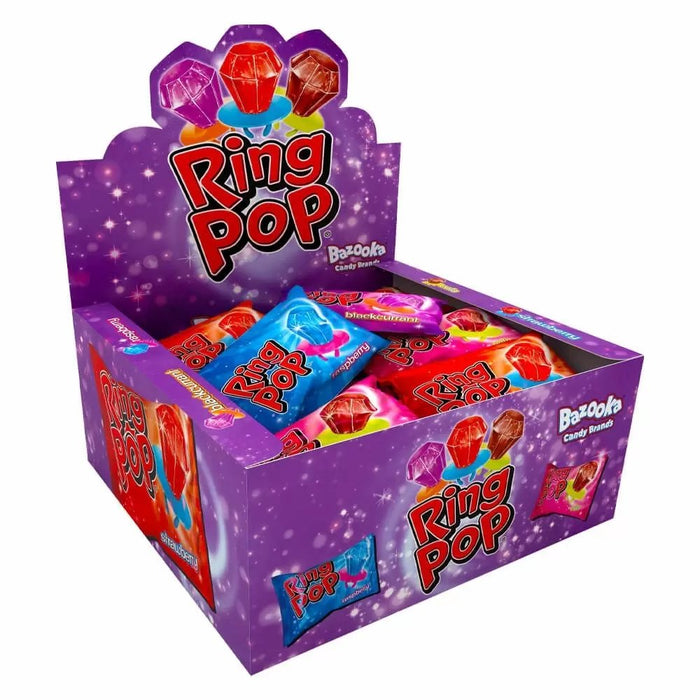 Ring Pops 4 Flavours - Happy Candy UK LTD