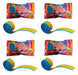 Rolla Belta Rainbow Strawberry Fizzy Belt 4 Pack - Happy Candy UK LTD