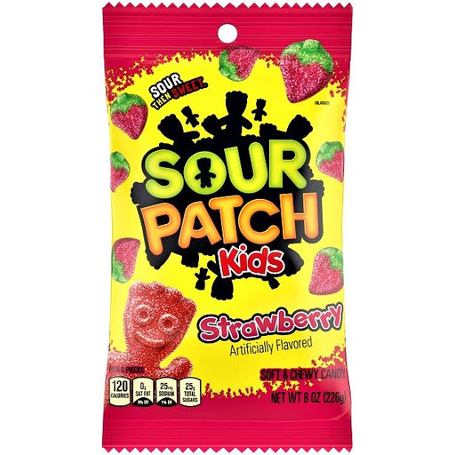 Sour Patch Kids Strawberry Share Bag 226g - Happy Candy UK LTD