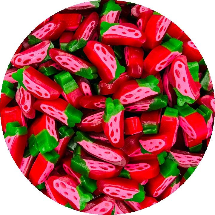 Peely Sweets PEELABLE Strawberry Slices — Happy Candy UK LTD
