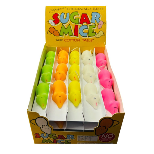 Sugar Mice With Cotton Tail 5 Pack - Happy Candy UK LTD