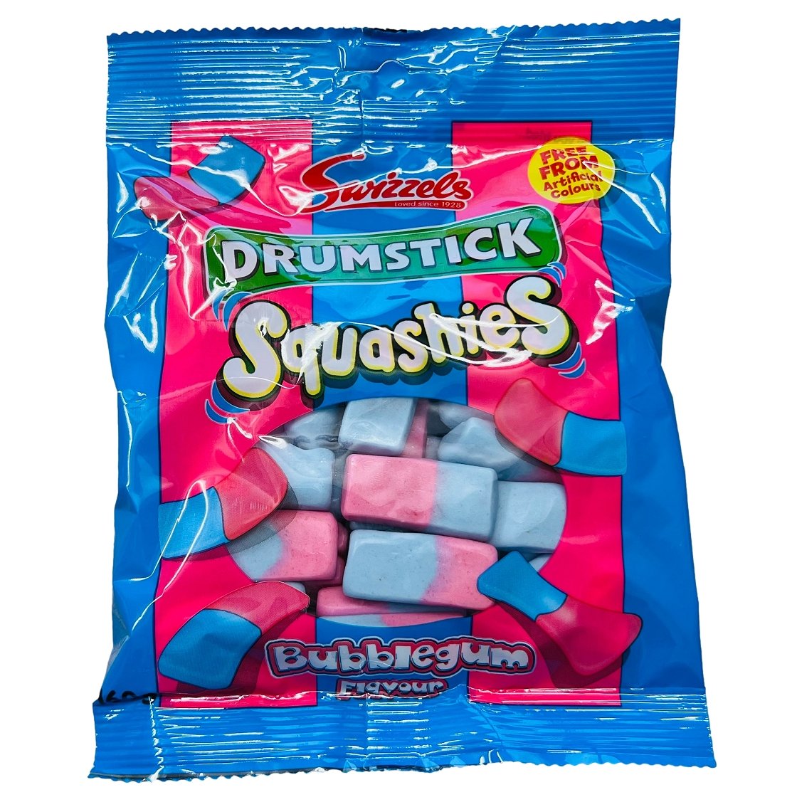 Swizzels Drumstick Squashies Bubblegum Share Bag 160g Happy Candy UK LTD