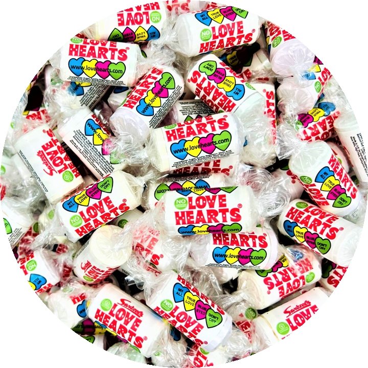 Swizzels Love Heart Mini Rolls 10 Pack — Happy Candy UK LTD