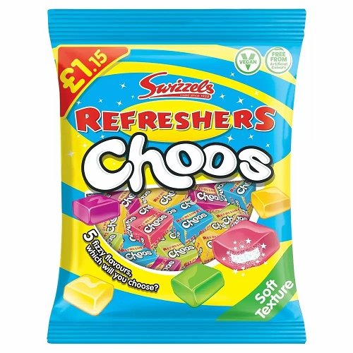 Swizzels Refresher Choos Share Bag 115g - Happy Candy UK LTD