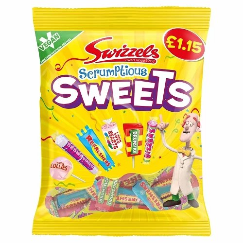 Swizzels Scrumptious Sweets Share Bag 134g - Happy Candy UK LTD