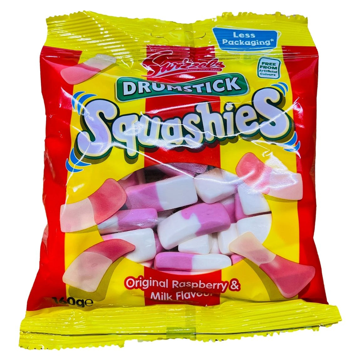 Swizzels Squashies Drumstick Share Bag 160g Happy Candy UK LTD
