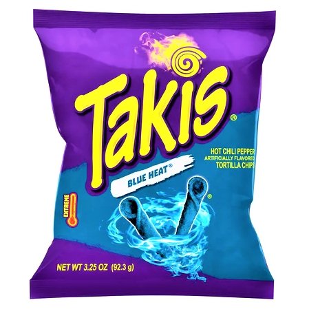 Takis Blue Heat Share Bag 92g - Happy Candy UK LTD