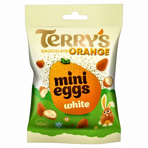 Terry’s White Chocolate Orange Mini Eggs 80g - Happy Candy UK LTD