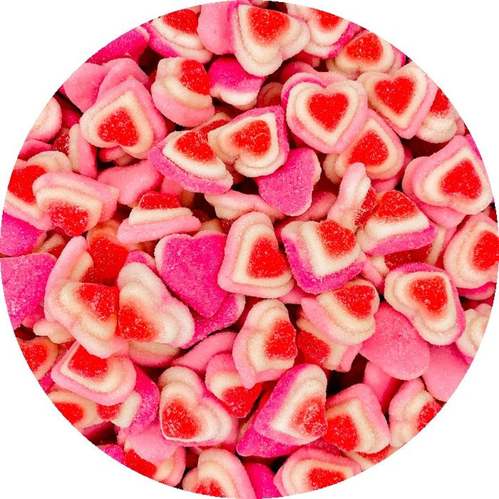Triple 3D Hearts - Happy Candy UK LTD