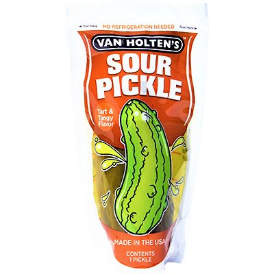 Van Holten's Sour Pickle PICKLE IN-A POUCH Pickle (USA) - Happy Candy UK LTD