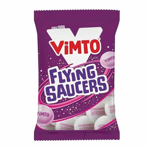 Vimto Flying Saucers Share Bag 33g - Happy Candy UK LTD