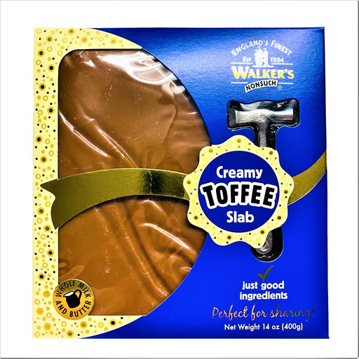 Walker's Nonsuch Creamy Toffee Slab With Hammer 400g - Happy Candy UK LTD