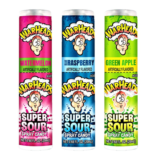 Warheads Super Sour Spray Candy 20ml - Happy Candy UK LTD