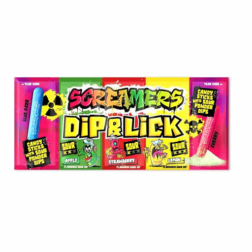 Zed Candy Screamers Dip & Lick 40g - Happy Candy UK LTD